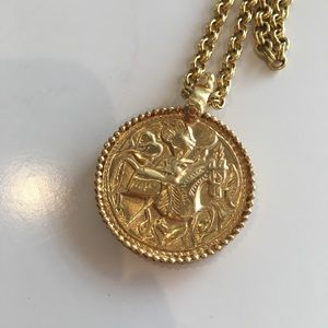 Julie Vos coin necklace